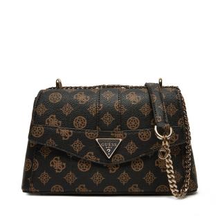 Sac à Bandoulière Marron Femme Guess Dorys pas cher