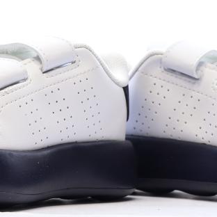 Baskets Blanches/Noires Fille Adidas Grand Court 2.0 vue 7