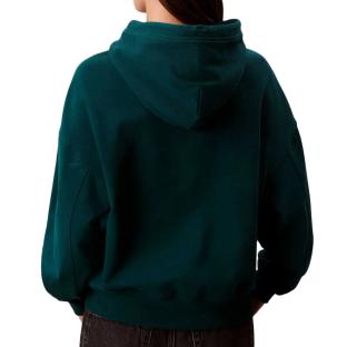 Sweat Vert Femme Calvin Klein Jeans French vue 2