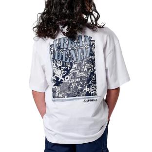 T-Shirt Blanc Garçon Kaporal Orion vue 2