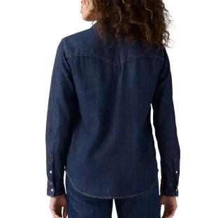Camisa azul crudo para mujer Levi's The Ultimate Western ver 0