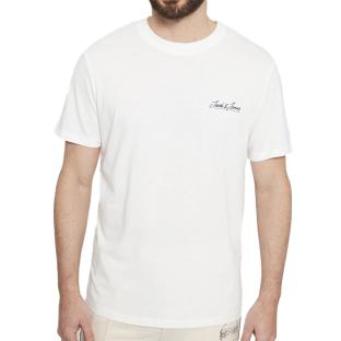T-shirt Blanc Homme Jack & Jones Htons pas cher
