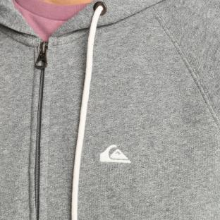 Sweat Zippée Grise Homme Quiksilver Essentials vue 3