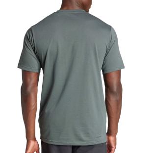 T-Shirt de sport Vert/Gris Homme Adidas Tr-es Fr vue 2
