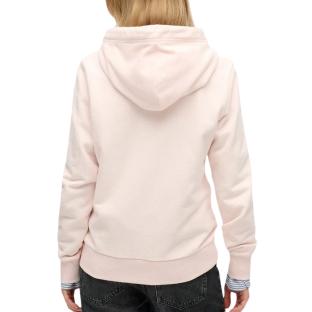 Sweat Zippé Rose Clair Femme Superdry Essential vue 2