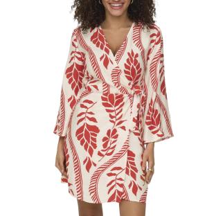Robe Blanc/Rouge Femme JDY Pepper pas cher