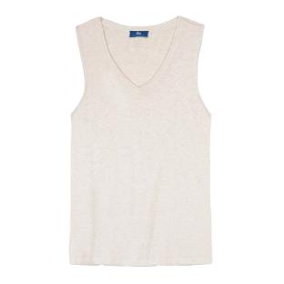 Débardeur Blanc Femme TBS ADINADEBP pas cher
