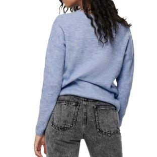 Pull Violet Femme Only Camilla vue 2