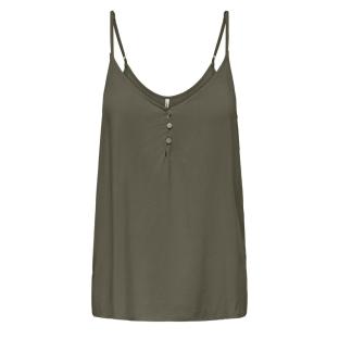 Débardeur Kaki Femme Only Selina pas cher