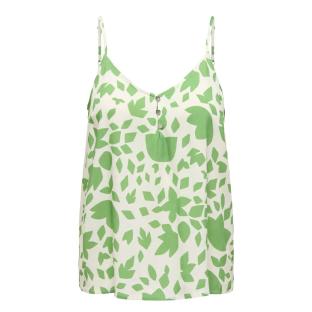 Débardeur Beige/Vert Femme Only Selina vue 0