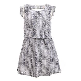 Robe Blanche/Bleu Fille Teddy Smith Rabali pas cher