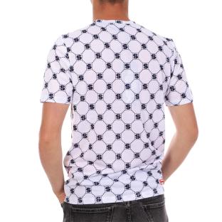 T-shirt Blanc Homme Supreme Grip Walt vue 2