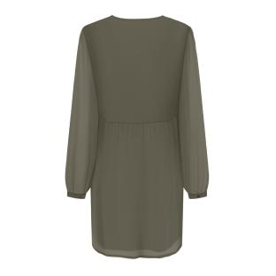 Robe Verte Femme Only Button vue 2