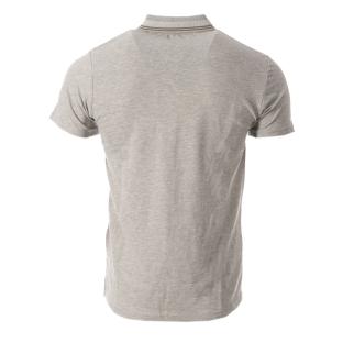 Polo Blanc/Gris Homme Just Emporio 414 vue 2