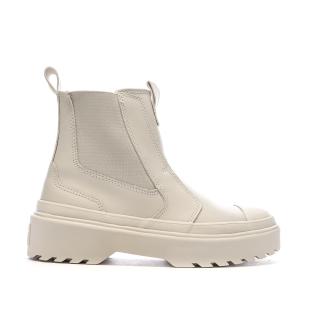 Bottines Beiges Femme Converse All Star Lugged vue 2