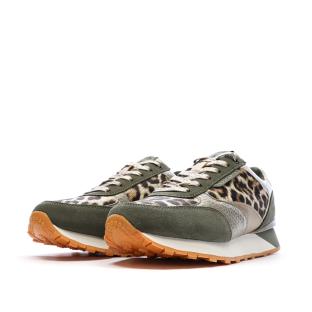 Baskets Kaki Femme Teddy Smith Zapato vue 0