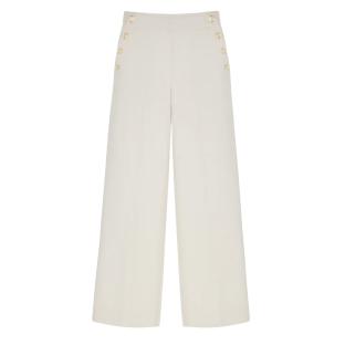 Pantalon fluide Beige Femme An'ge Paunata vue 0