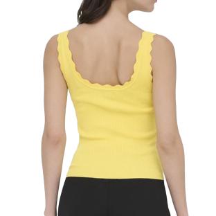 Débardeur Jaune Femme JDY Nanna vue 0