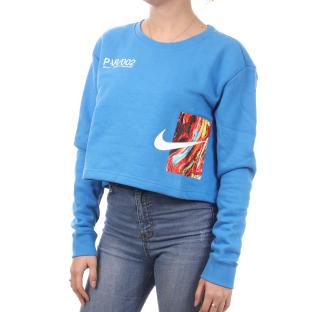 Sweat Bleu Femme Nike DC8431 vue 0