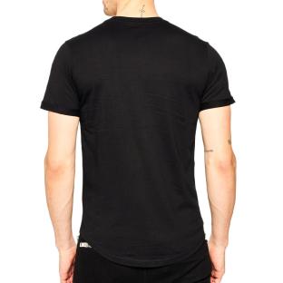 T-shirt Noir Homme Calvin Klein Jeans Europe vue 2