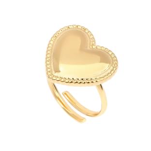 Bague Cœur Doré Femme Clio Blue BA0015 pas cher