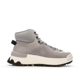 Baskets Grise Garçon Nike City Classic Boot vue 2