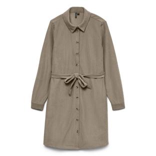 Robe Taupe Femme Vero Moda Callie pas cher