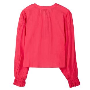 Blouse Fluide Rose Femme Teddy Smith Swan [6a0f1006f2d0e] vue 0