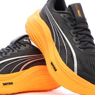 Chaussures de running Grises/orange Homme Puma Magmax Nitro vue 0