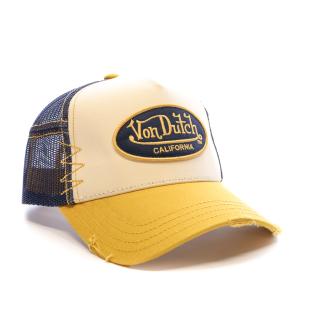 Casquette Jaune/Marine Homme Von Dutch USED vue 2
