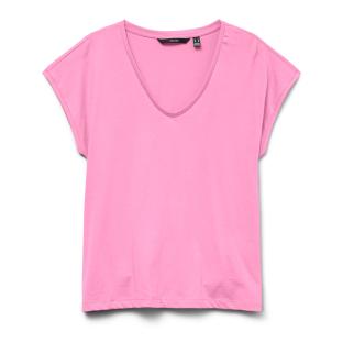 T-Shirt Rose Vif Femme Vero Moda Dubarry pas cher