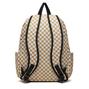 Sac à Dos Jaune/Blanc Femme Vans Old Skool Check vue 2
