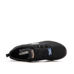 Chaussures de Sport Noir/Or-Rose Femme Skechers Flex Appeal vue 4
