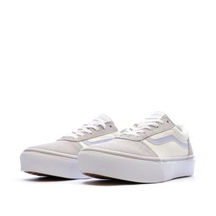 Beige Damen-Sneaker Vans Ward Platform Ansicht 0