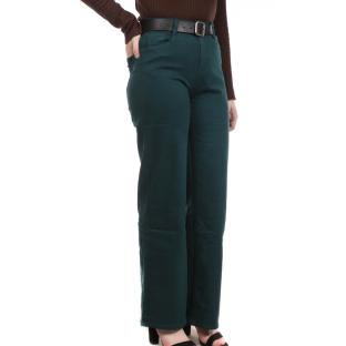 Jeans Droit Vert femme My Tinas 130 pas cher