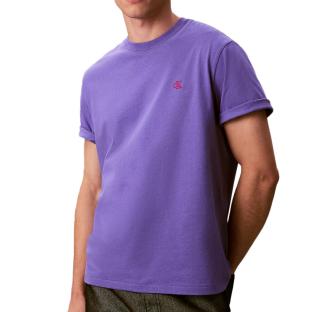 T-Shirt Violet Homme Calvin Klein Jeans Easy LV04RC275G vue 0