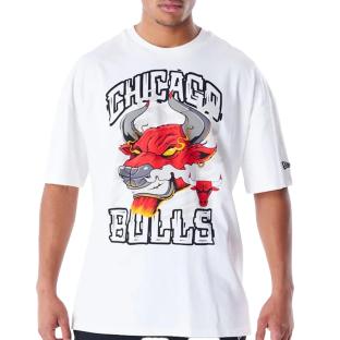T-Shirt Blanc Homme New Era Grphc pas cher