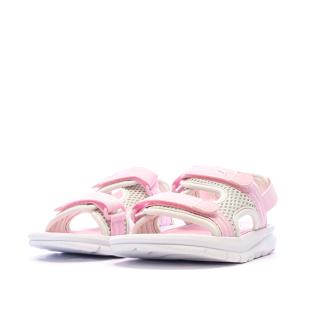 Sandales Beiges/Roses Fille Puma Evolve vue 0