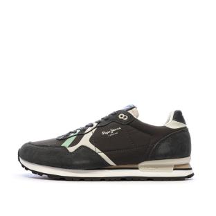 Baskets Grise Homme Pepe Jeans Brit Road vue 0