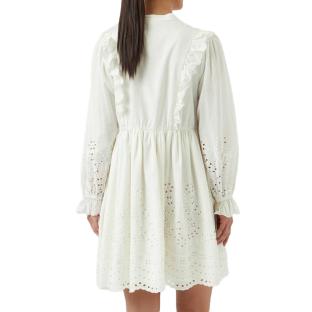 Robe Blanche Femme YAS Yasluma vue 0