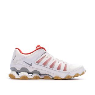 Baskets Blanches/Rouges Homme Nike Reax 8 vue 2