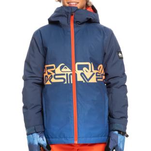 Manteau de ski Bleu Garçon Quiksilver Mission Enginee pas cher