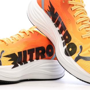 Chaussures de Running Orange/Jaune Femme Puma Velocity vue 7