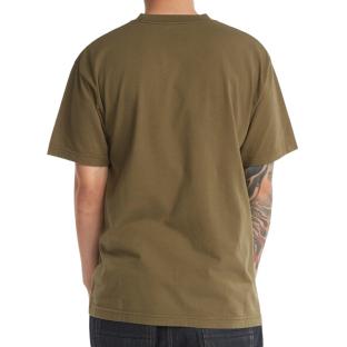 Herren-T-Shirt in Khaki von DC Shoes Star Ansicht 0