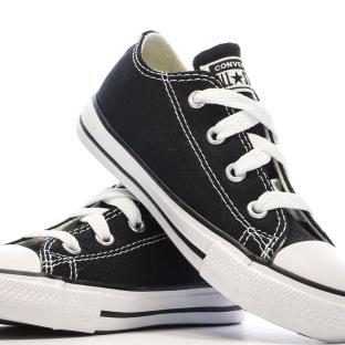 Baskets Noires Garçon/Fille Converse Chuck Taylor All Star vue 7