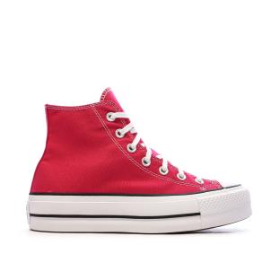 Baskets Roses Femme Converse Chuck Taylor All Star Lifts vue 2