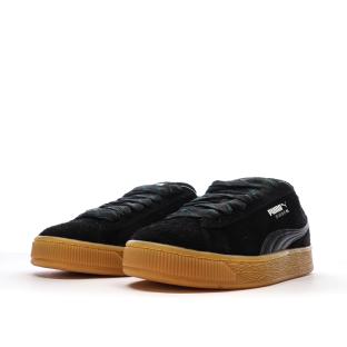 Baskets Noires Femme Puma Suede Xl vue 6
