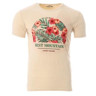 T-shirt Beige Homme Best Mountain 1006 pas cher