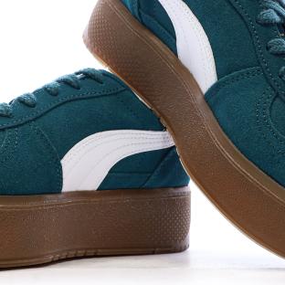 Baskets Bleu Canard Femme Puma Palermo Elevata vue 7