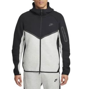 Veste Noire/Blanche Homme Nike Technique Flc vue 0